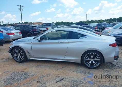 2018 Infiniti Q60 3.0T Luxe from USA, damaged, VIN JN1EV7EL0JM390596
